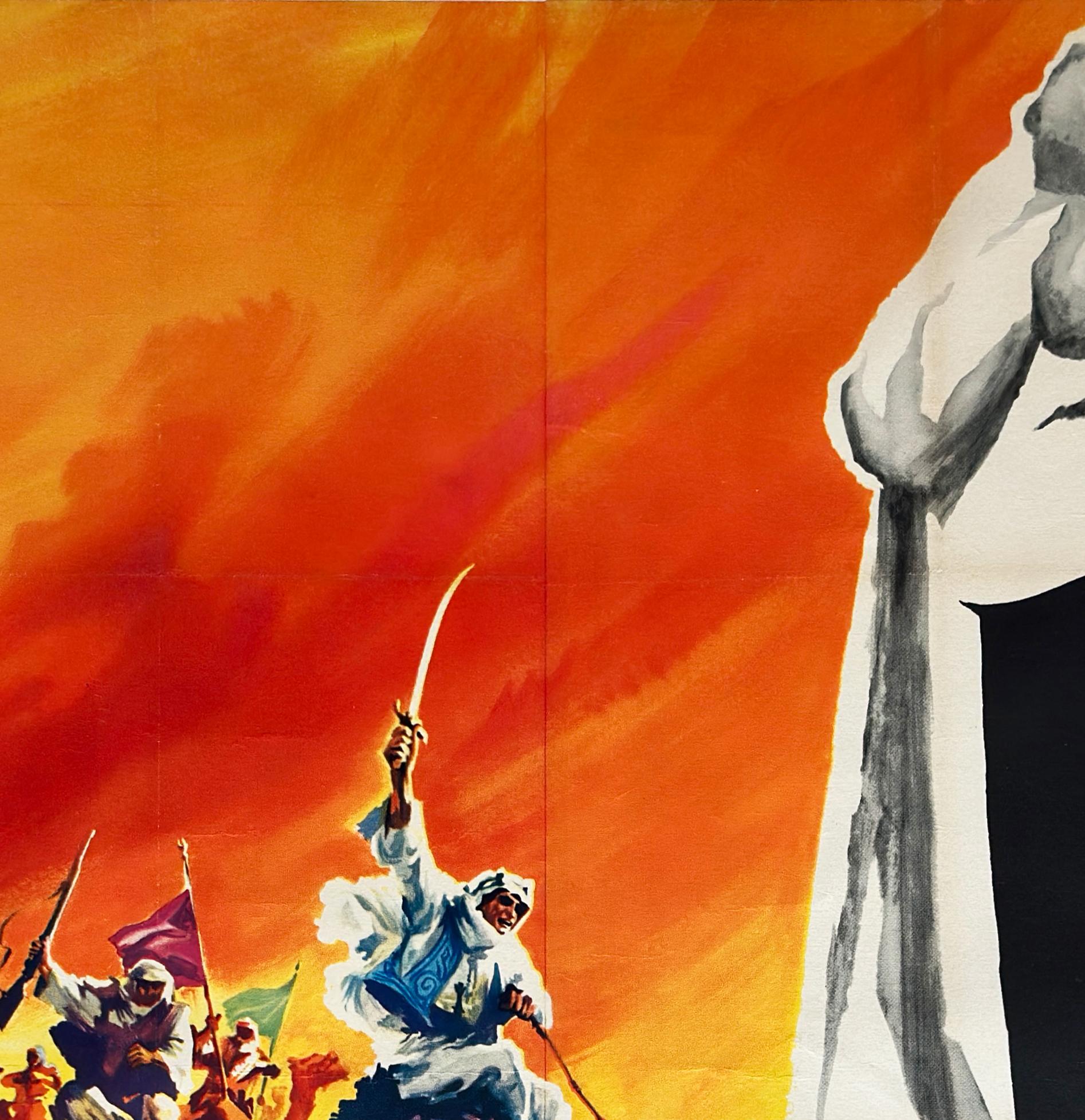 LAWRENCE OF ARABIA 1962 Französisches Double Grande,  Film-Filmplakat (Leinen) im Angebot