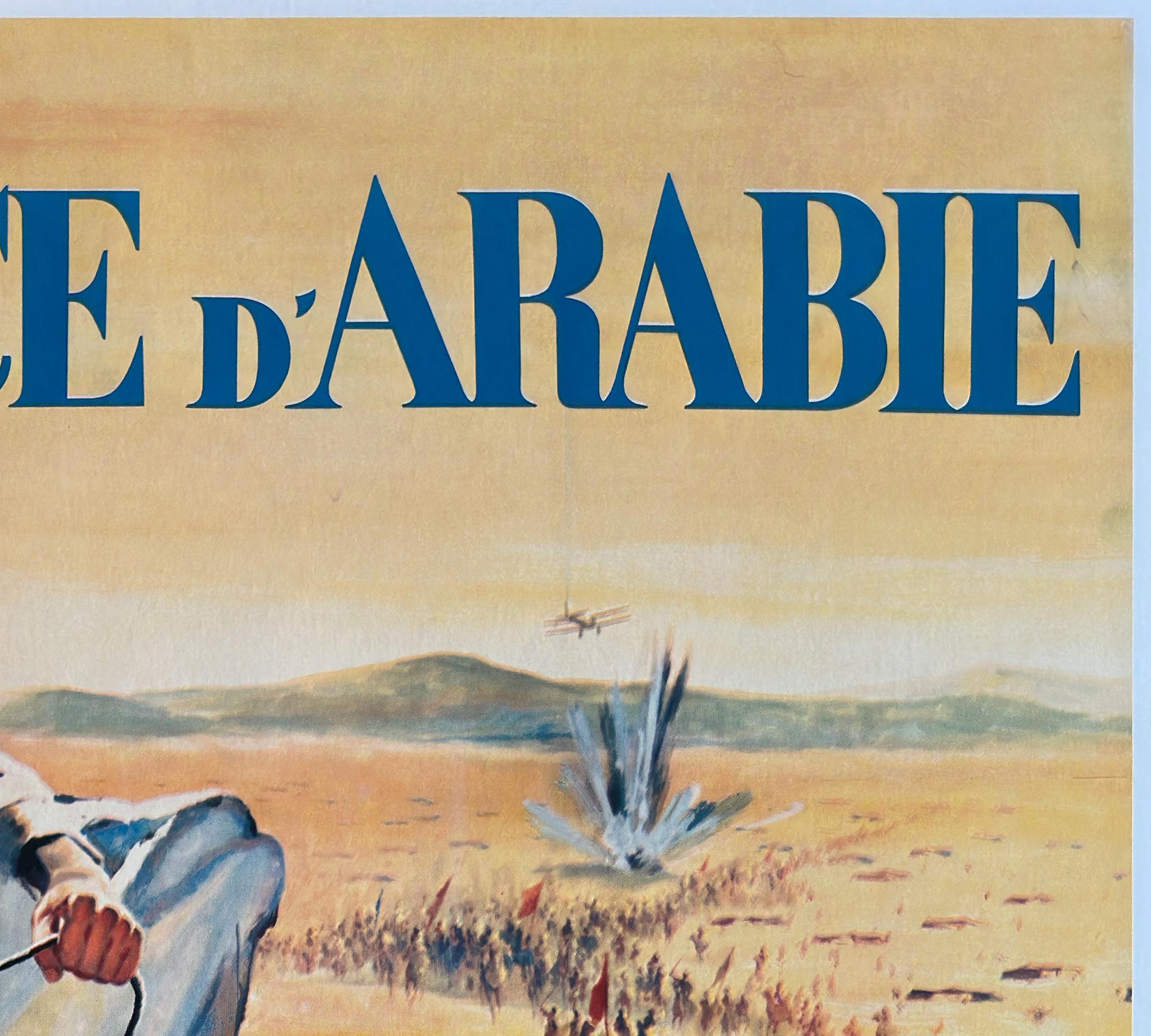 LAWRENCE OF ARABIA 1963 Französischer Grande-Film, Filmplakat (20. Jahrhundert) im Angebot