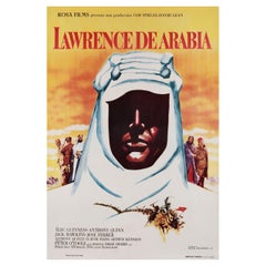 Lawrence of Arabia 1963 Spanish B1 Film Poster