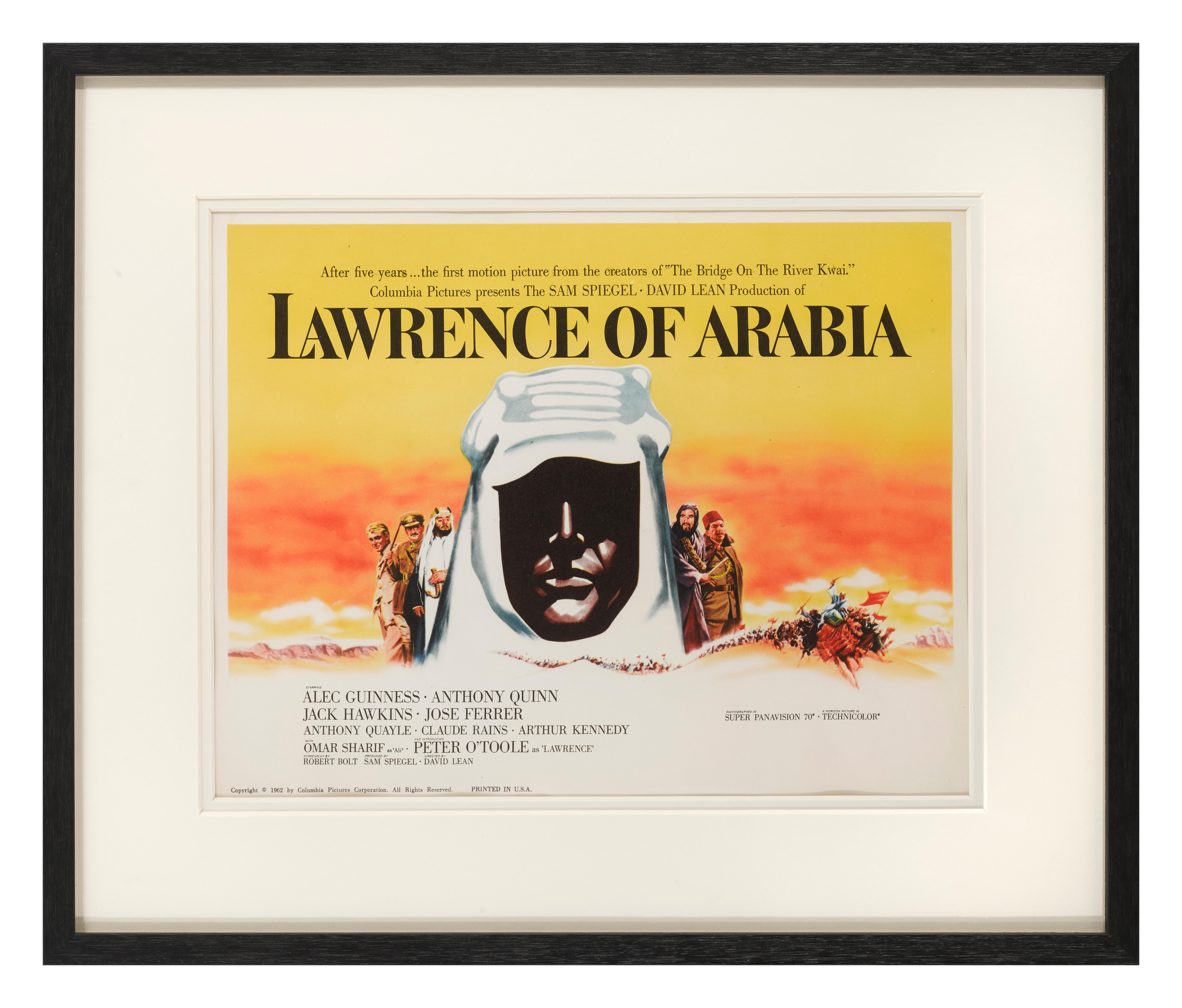 lawrence of arabia 1962 poster