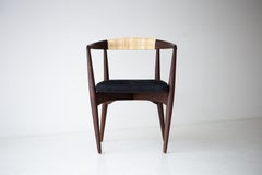 Lawrence Peabody Cane Back Dining Chair for Craft Associates