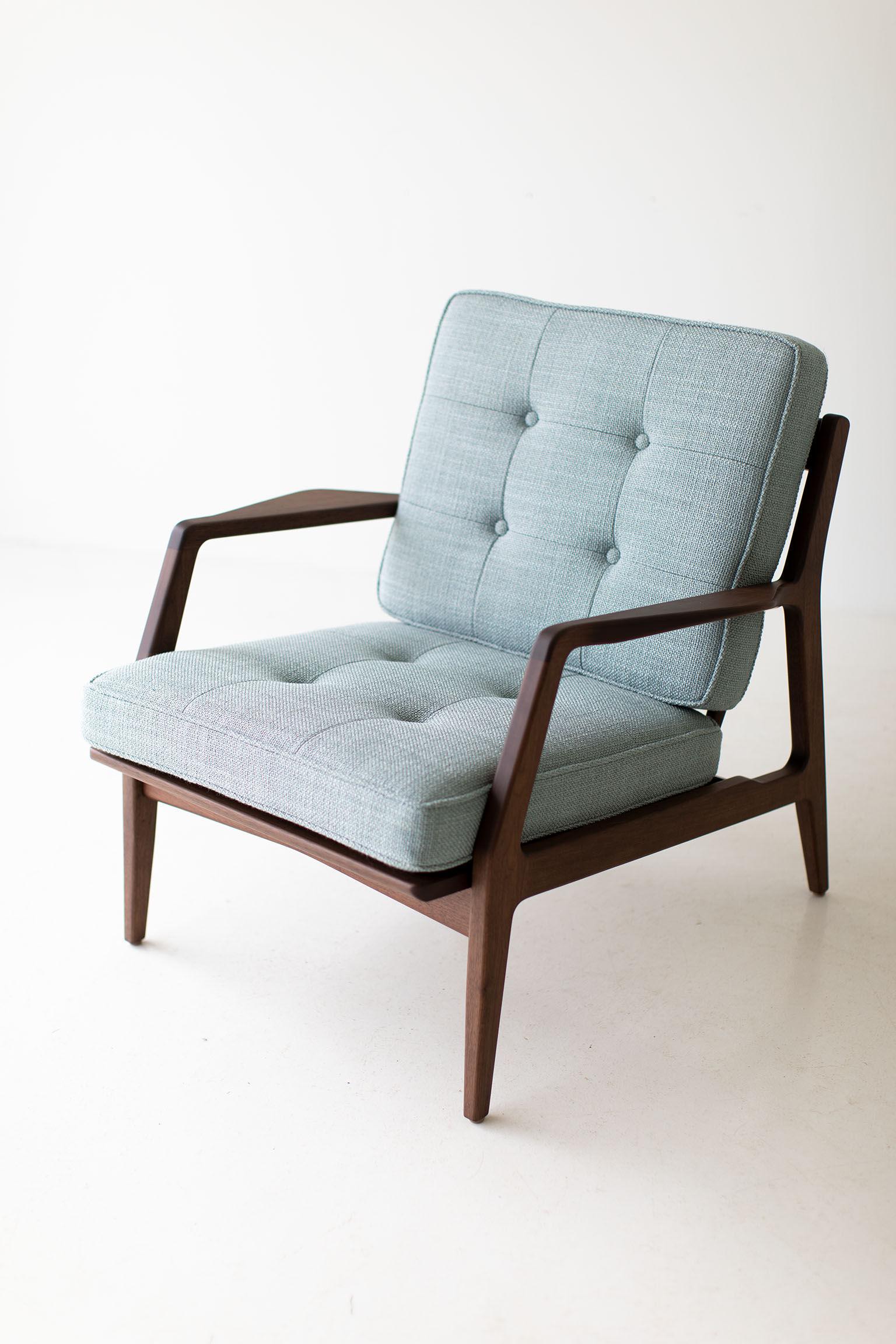 Lawrence Peabody:: dänischer Loungesessel für Craft Associates Furniture im Angebot 1