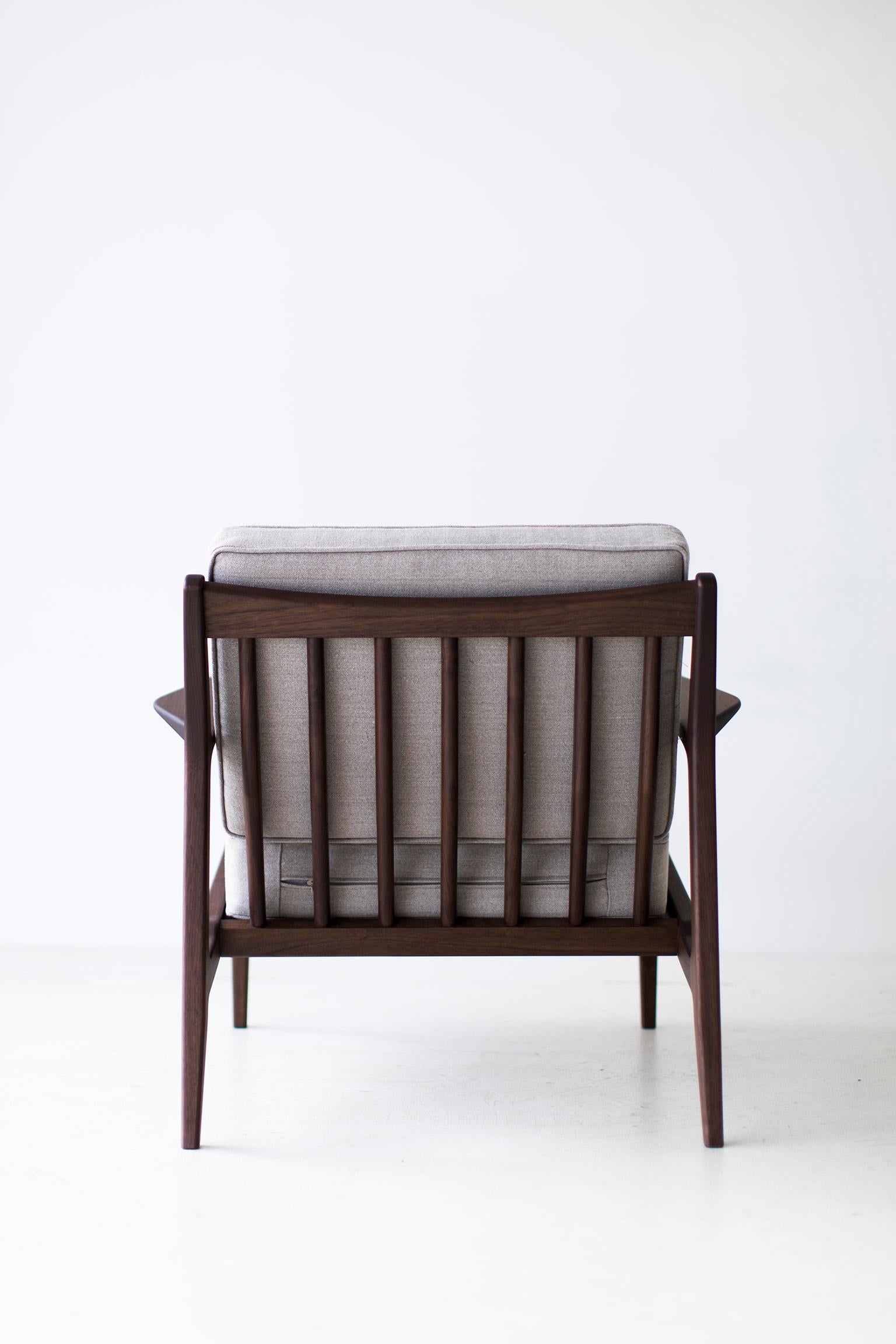 Questo annuncio si riferisce a (2) sedie + (1) pouf in tessuto di qualità 1.

Sedia da salotto danese Lawrence Peabody per Craft Associates Furniture

La sedia da salotto danese Lawrence Peabody di Craft Associates Furniture è realizzata e imbottita