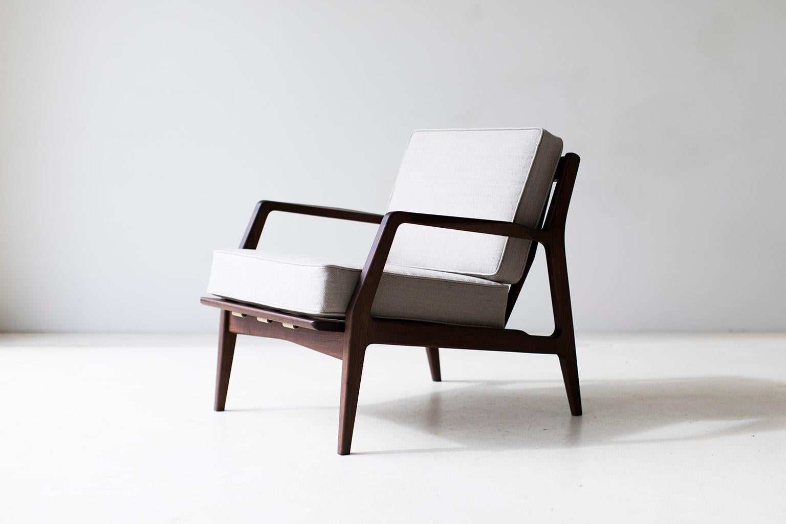 Moderno Sedia da salotto danese Lawrence Peabody in vendita