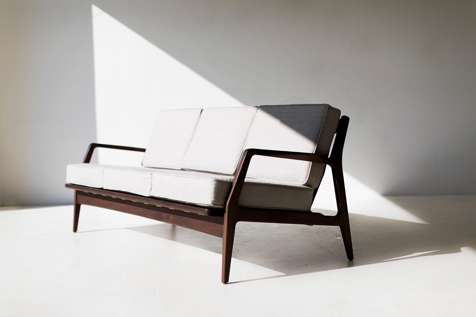 Lawrence Peabody Dänisches Sofa für Craft Associates Furniture im Angebot 3