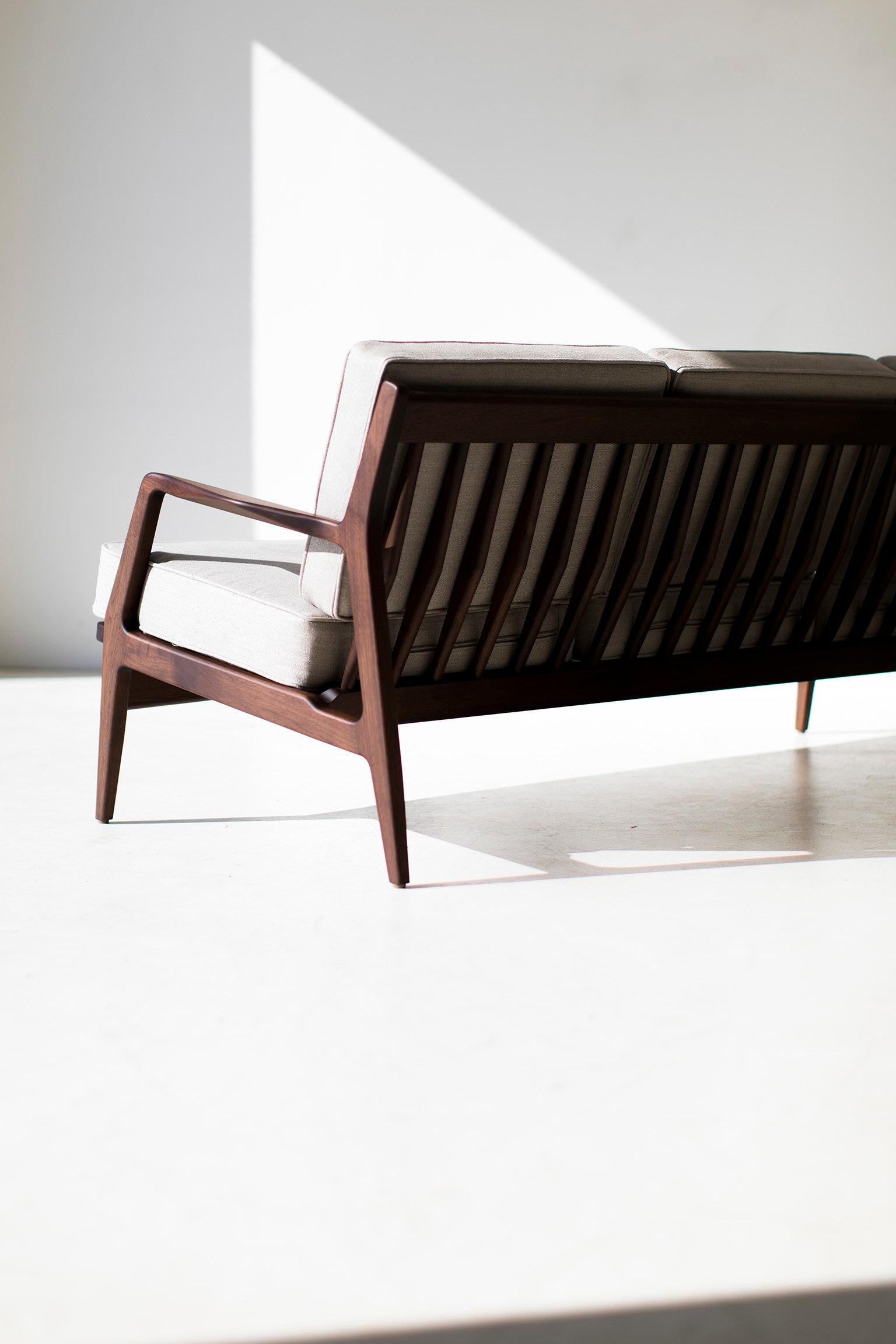 Modern Lawrence Peabody Danish Sofa for Craft Associates Furniture For Sale