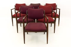 Lawrence Peabody for Nemschoff Mid Century Captains Dining Occasional Chair