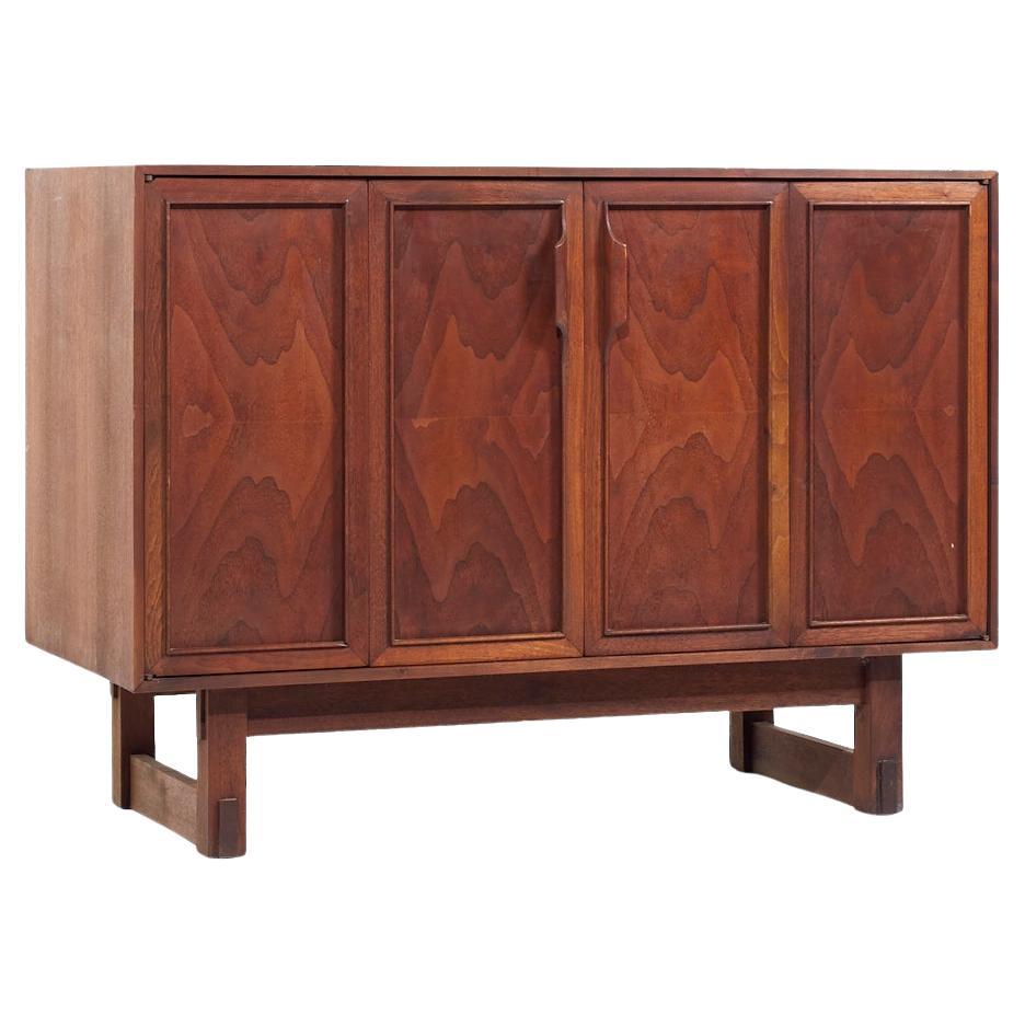 Lawrence Peabody for Nemschoff Mid Century Walnut Dresser Chest For Sale