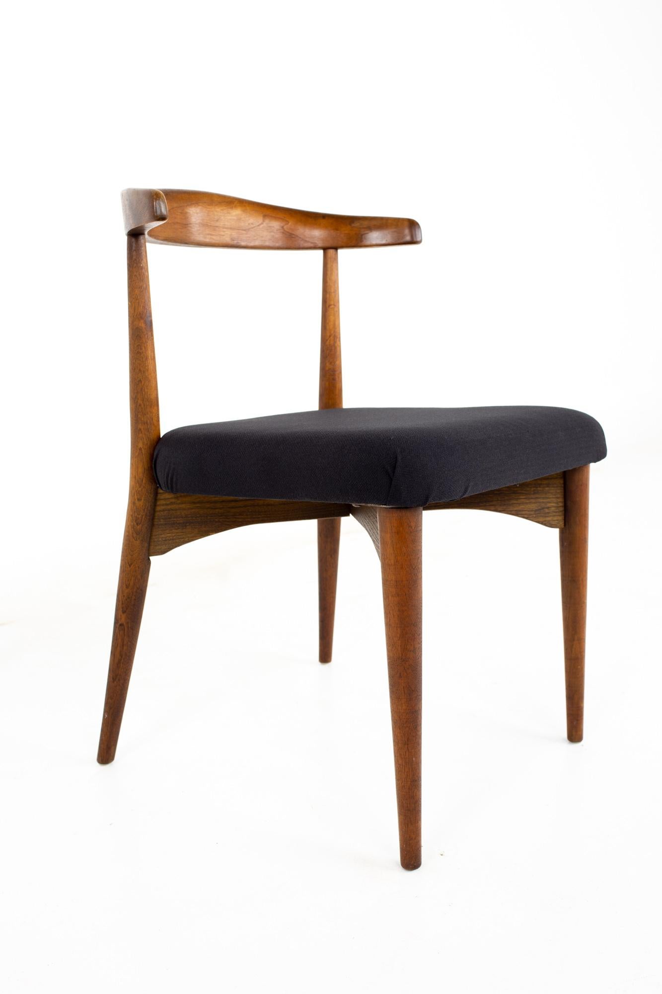 Lawrence Peabody for Richardson Nemschoff MCM Walnut Dining Chairs, Set of 6 8