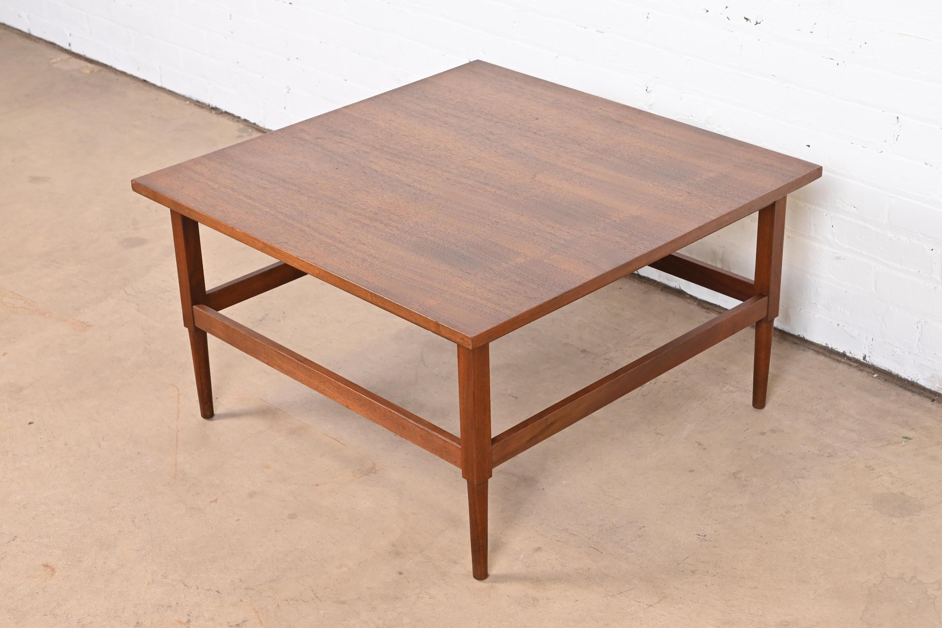 Mid-Century Modern Lawrence Peabody for Richardson Nemschoff Walnut Coffee Table