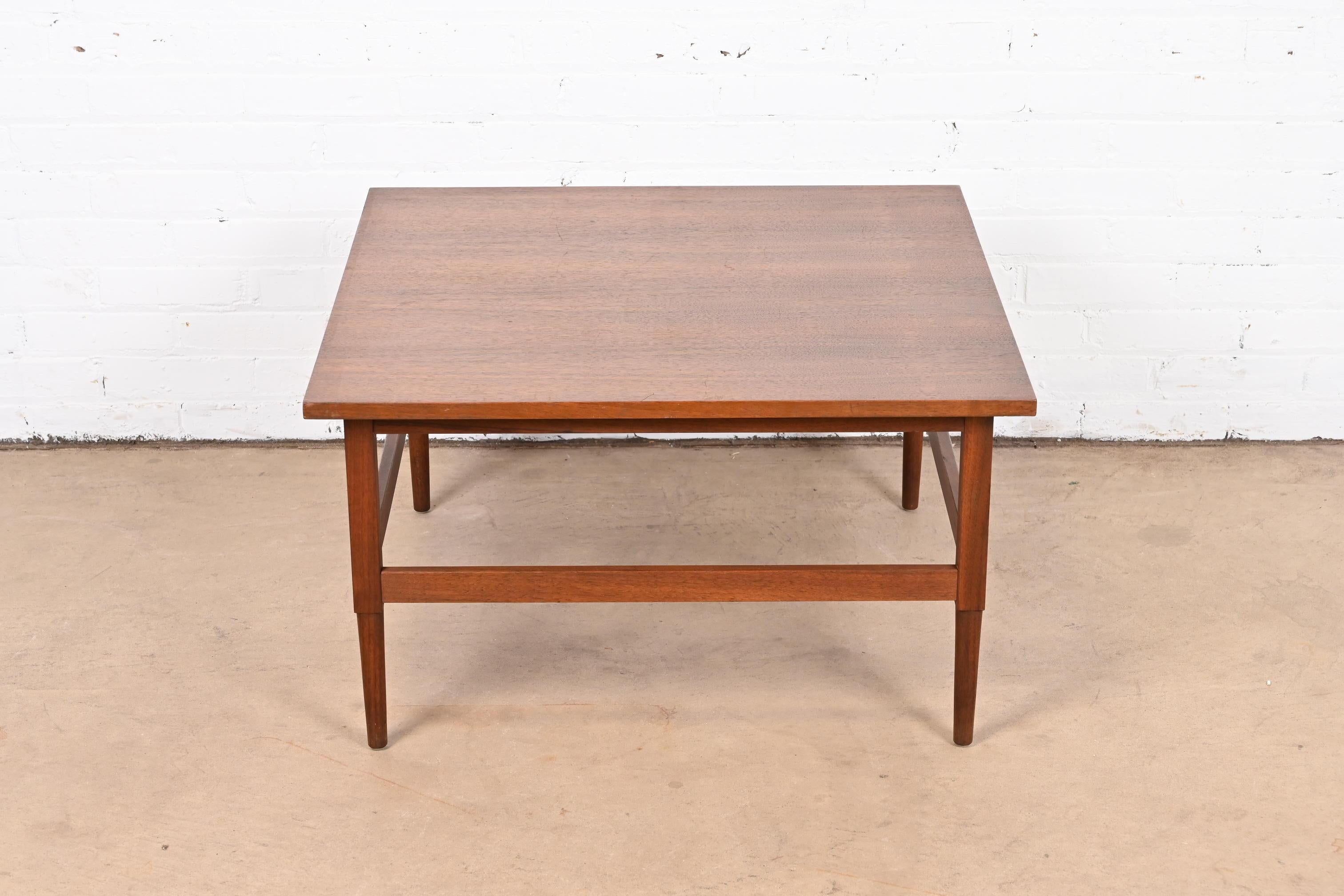 American Lawrence Peabody for Richardson Nemschoff Walnut Coffee Table