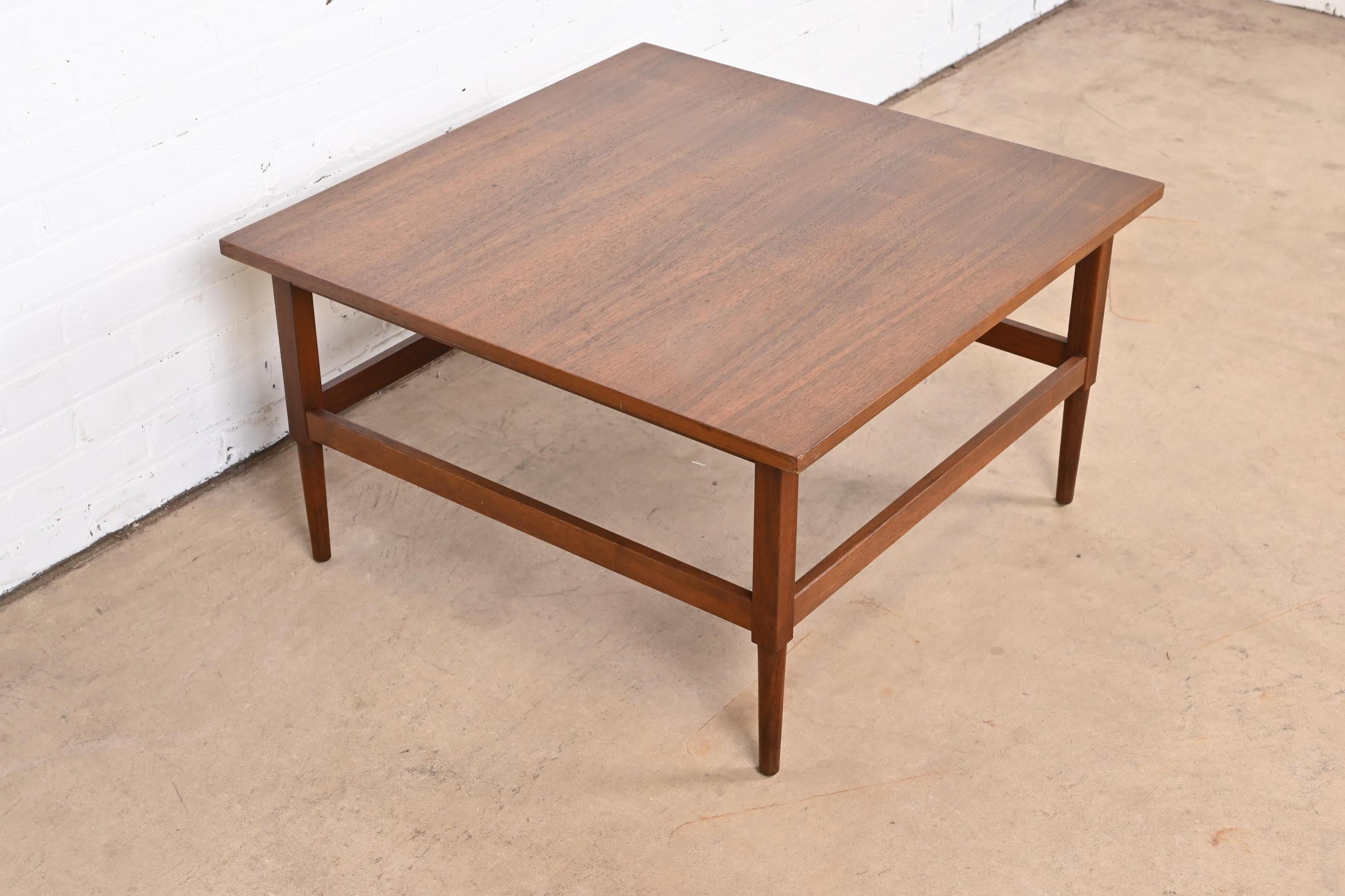 Mid-20th Century Lawrence Peabody for Richardson Nemschoff Walnut Coffee Table