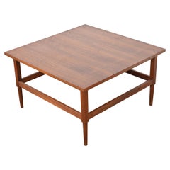 Lawrence Peabody for Richardson Nemschoff Walnut Coffee Table