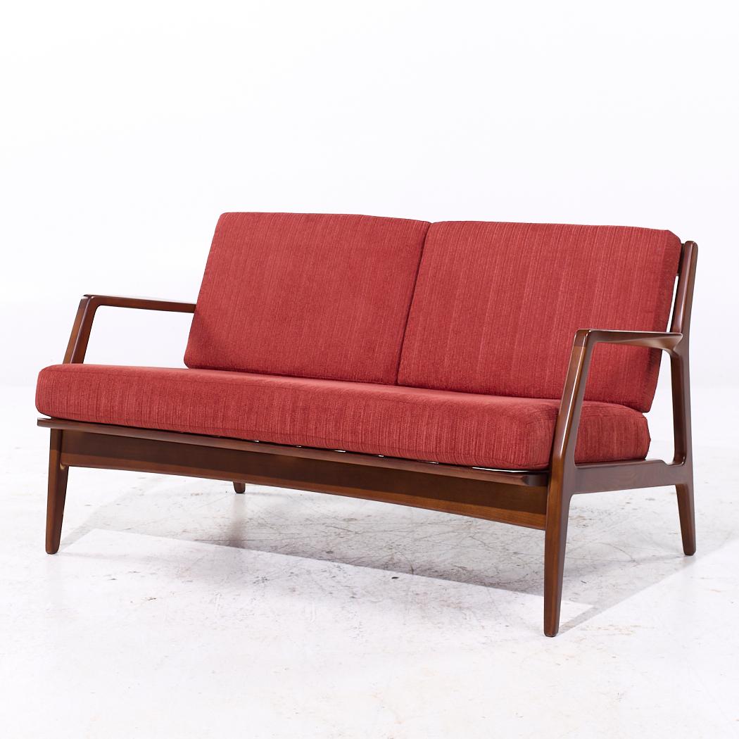 Lawrence Peabody para Selig Sofá Settee de mediados de siglo Moderno de mediados de siglo en venta