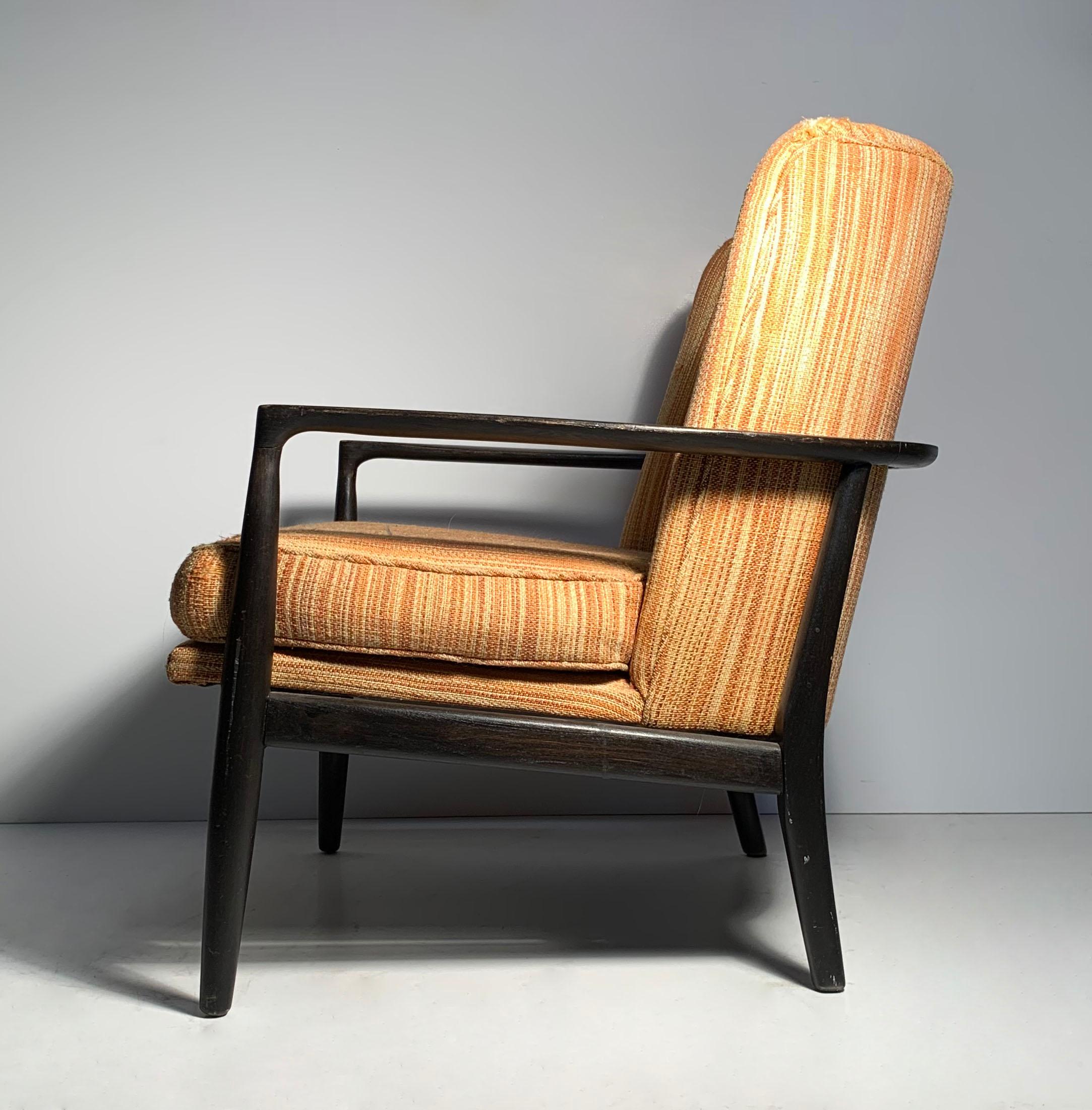 Lawrence Peabody lounge chair model 982 for Nemschoff.

Manner of Milo Baughman and Adrian Pearsall