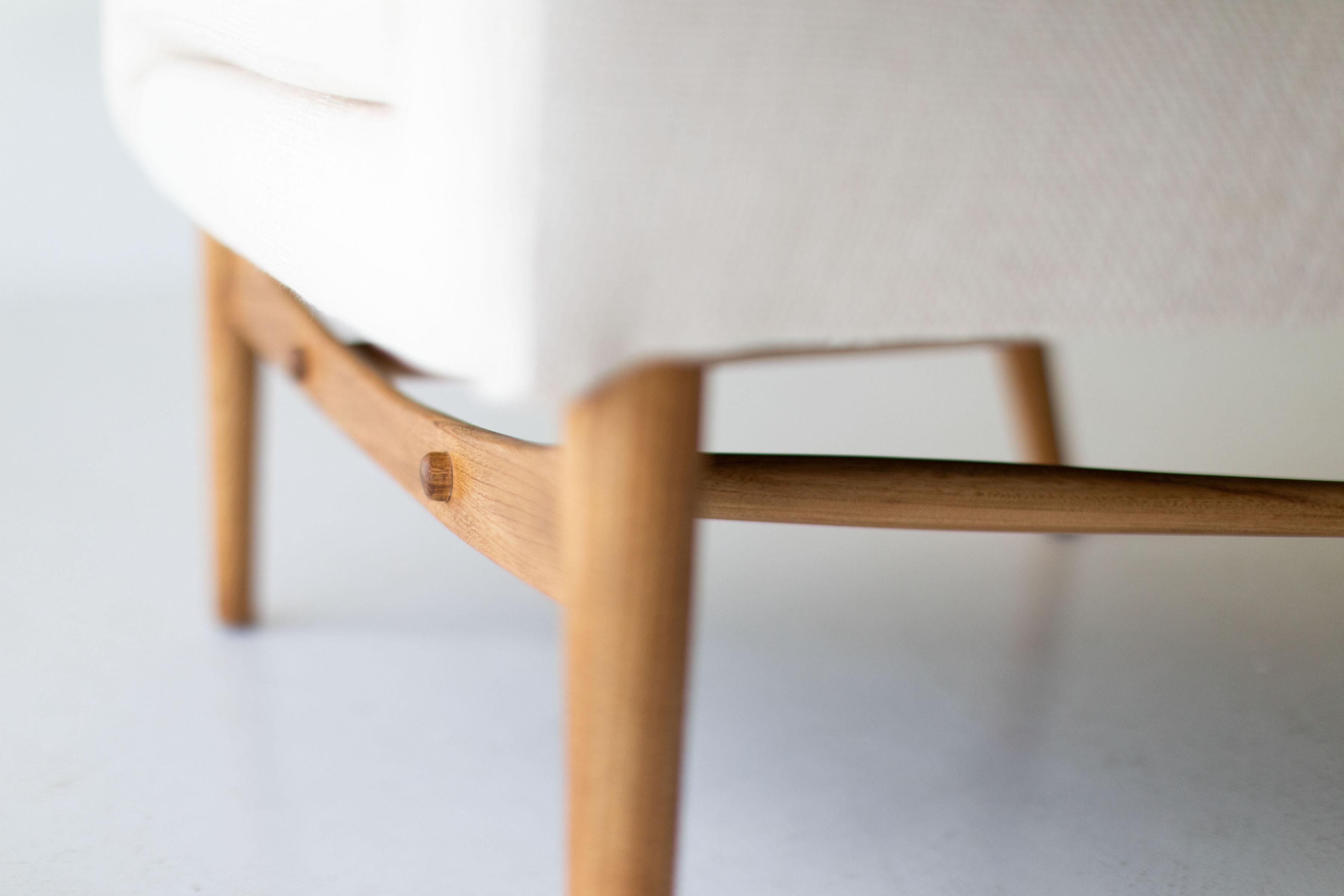 Fabric Lawrence Peabody Lounge Chairs for Nemschoff