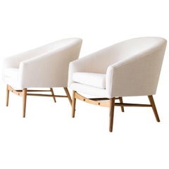 Retro Lawrence Peabody Lounge Chairs for Nemschoff