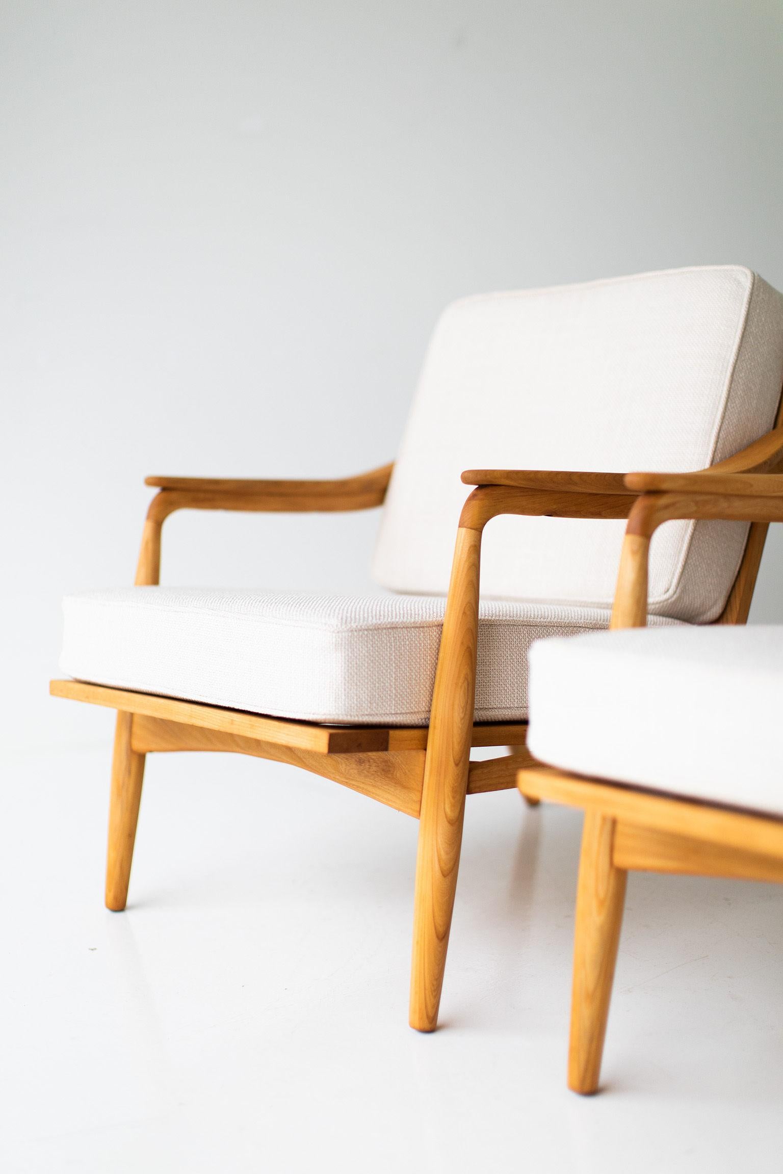 Mid-20th Century Lawrence Peabody Lounge Chairs for Richardson Nemschoff