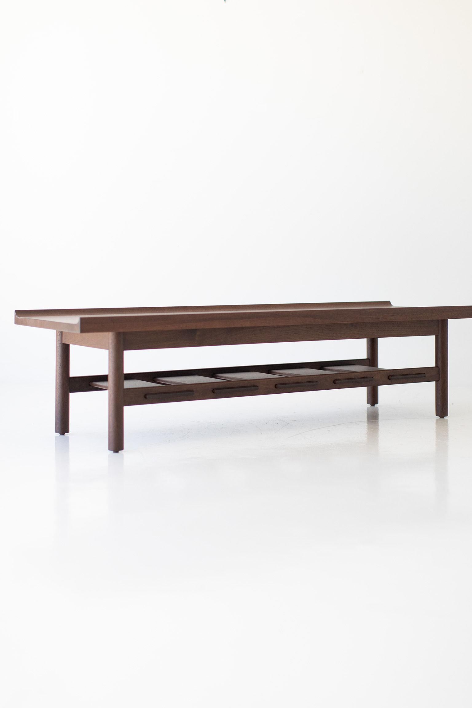 Lawrence Peabody:: moderner Couchtisch für Craft Associates Furniture (Moderne) im Angebot