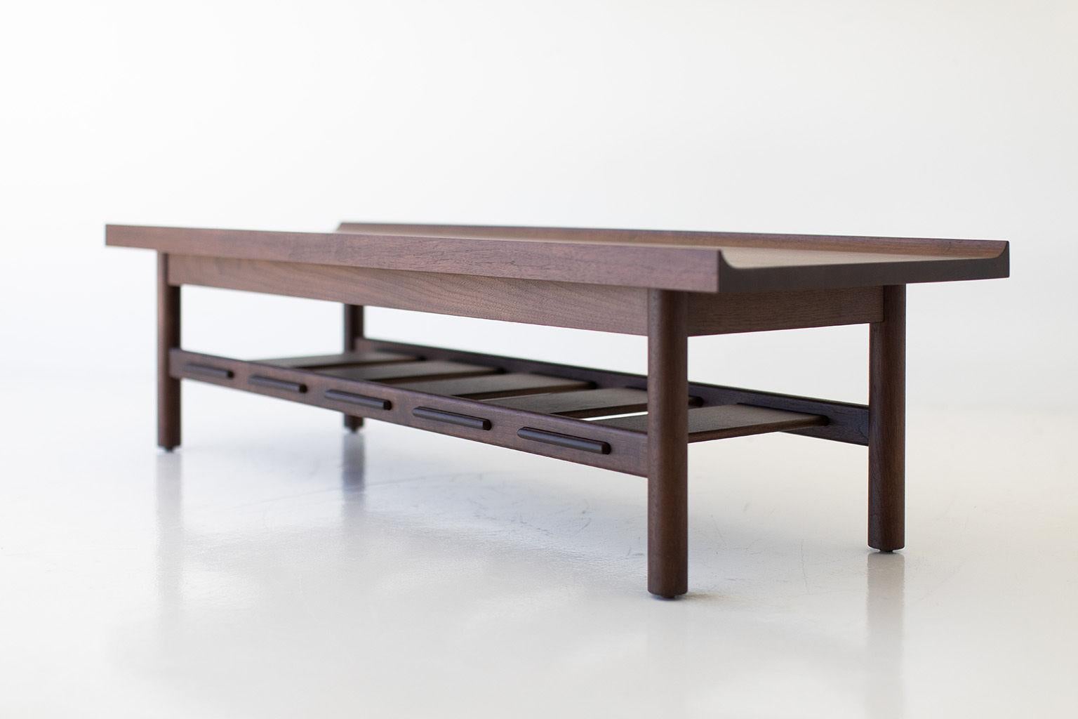 Lawrence Peabody:: moderner Couchtisch für Craft Associates Furniture (21. Jahrhundert und zeitgenössisch) im Angebot