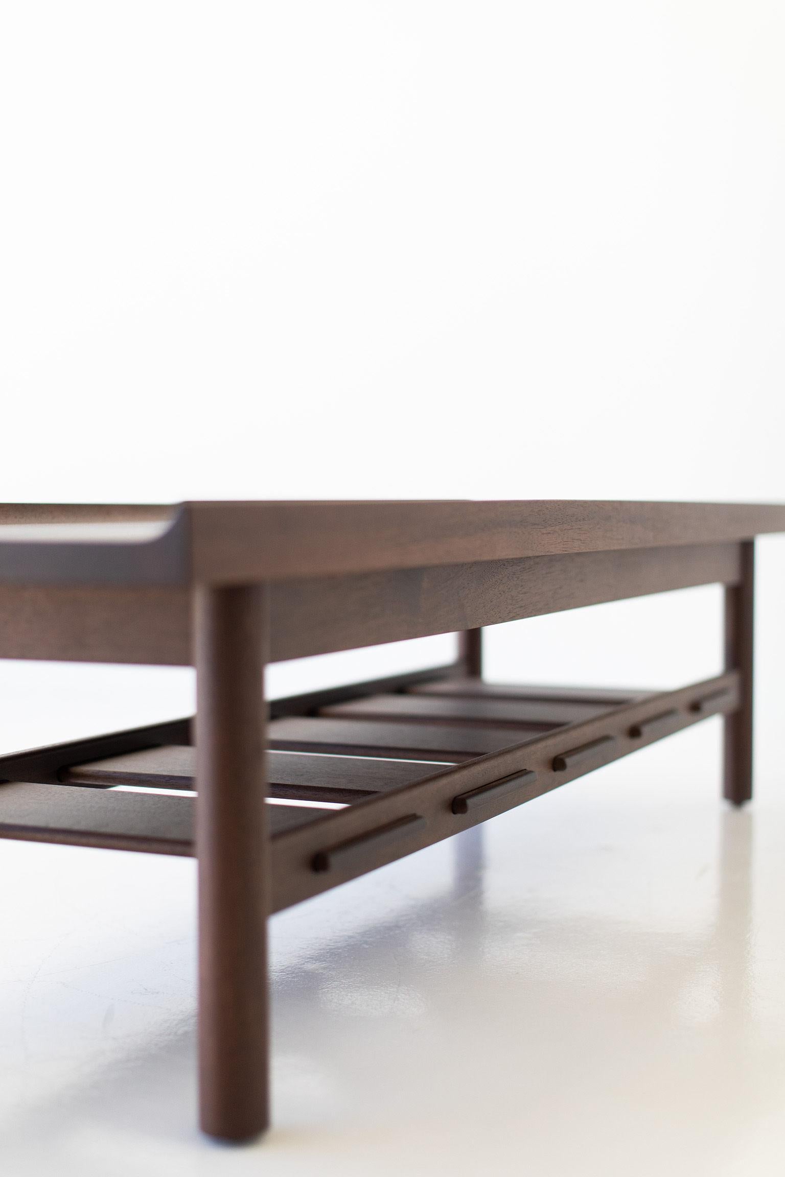 Lawrence Peabody:: moderner Couchtisch für Craft Associates Furniture im Angebot 3