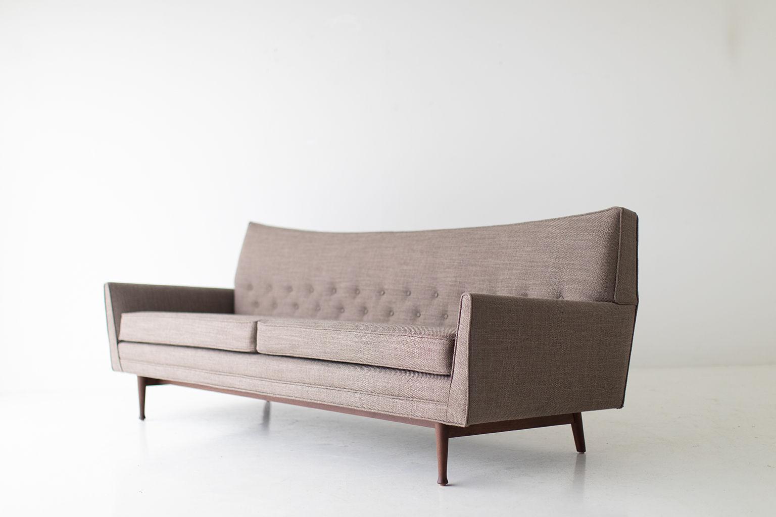 Lawrence Peabody Modern Sofa for Craft Associates Furniture For Sale 3