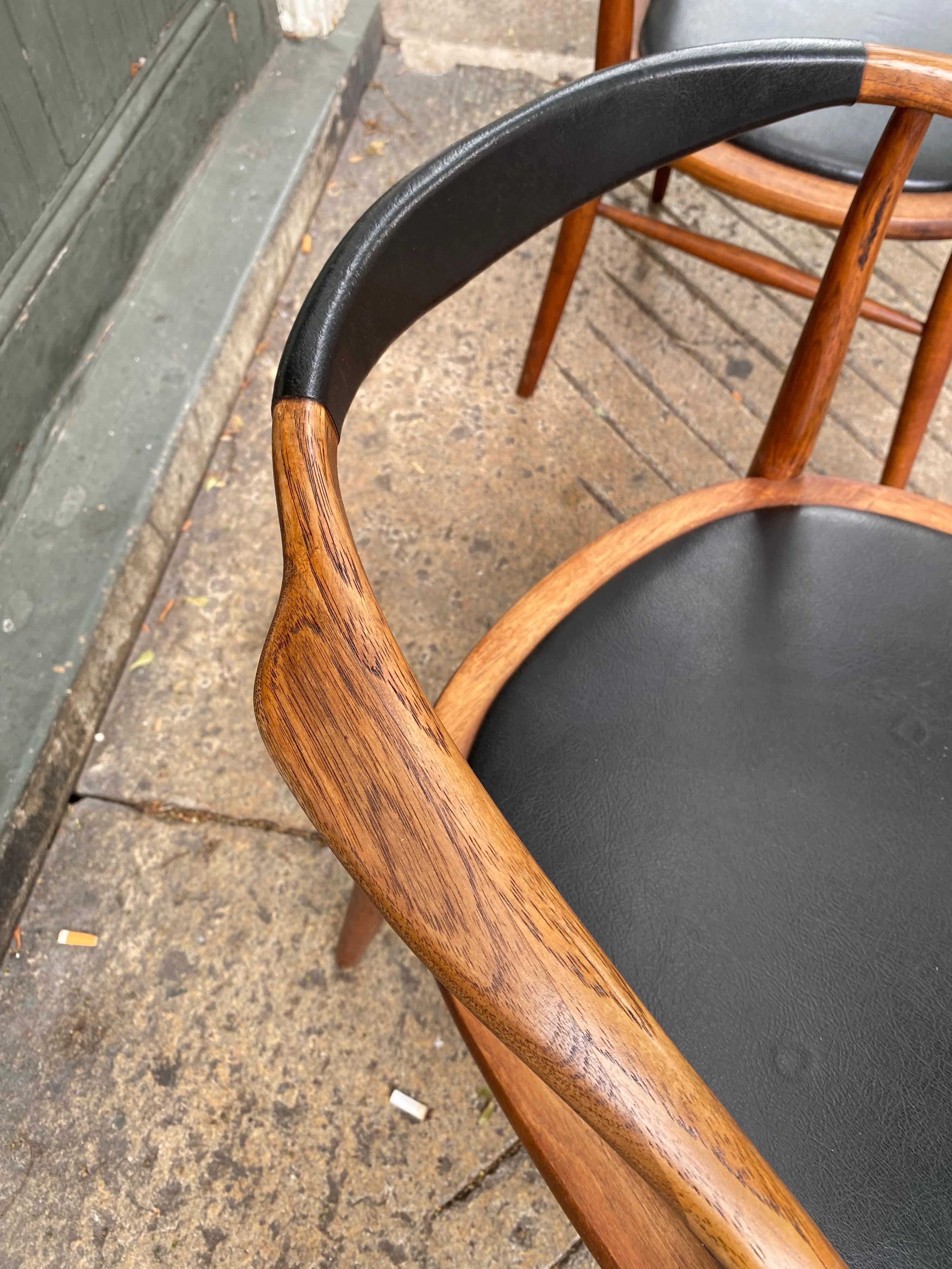 Mid-20th Century Lawrence Peabody Pair of Armchairs