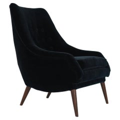 Lawrence Peabody Scoop Lounge Chair, 1950s
