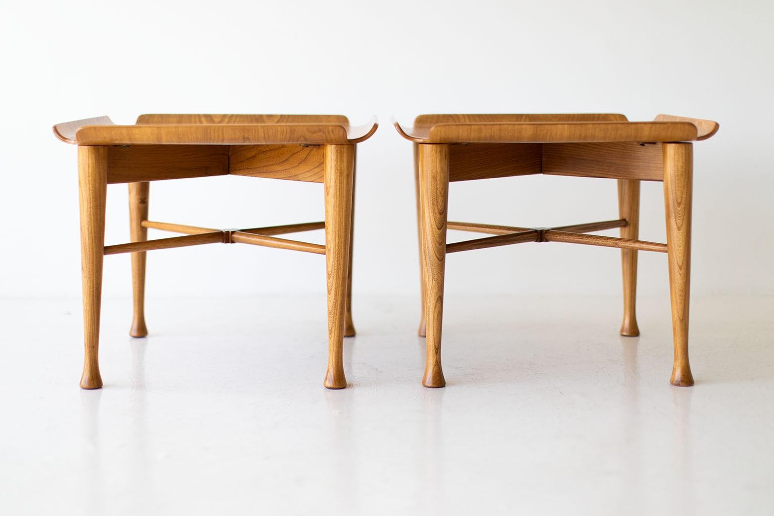 Lawrence Peabody Side Tables for Richardson Nemschoff In Excellent Condition In Oak Harbor, OH
