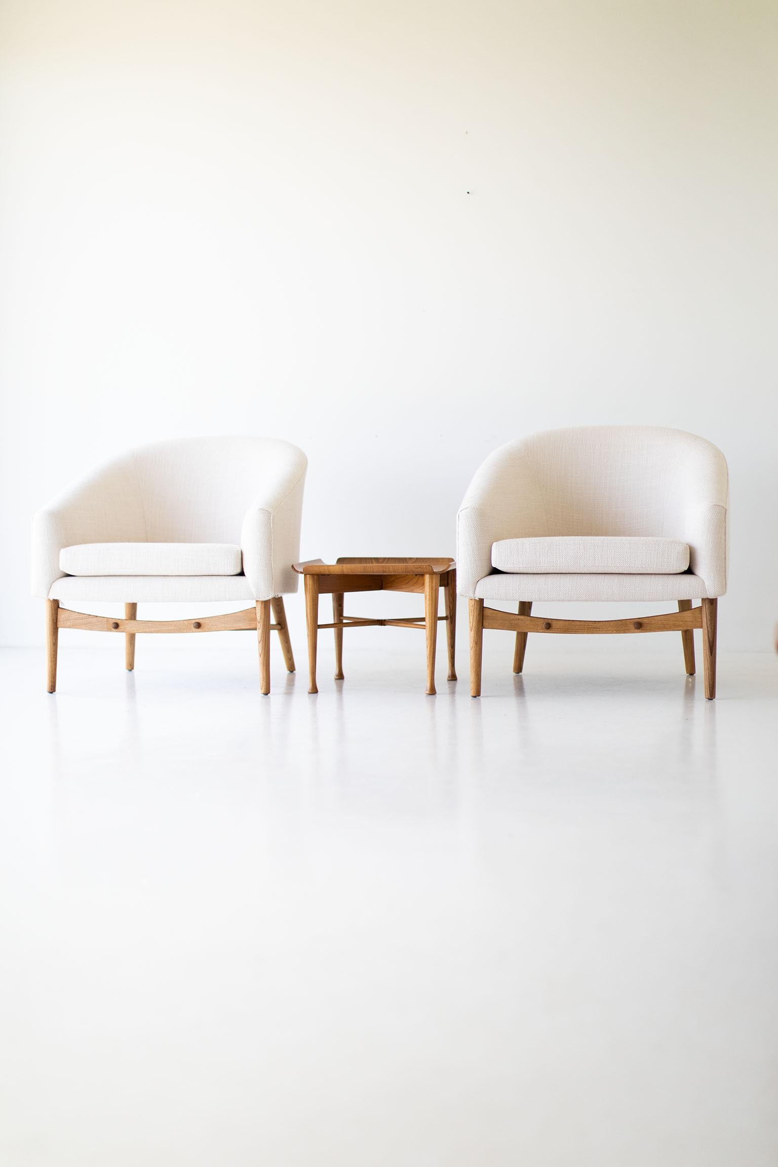 Mid-20th Century Lawrence Peabody Side Tables for Richardson Nemschoff