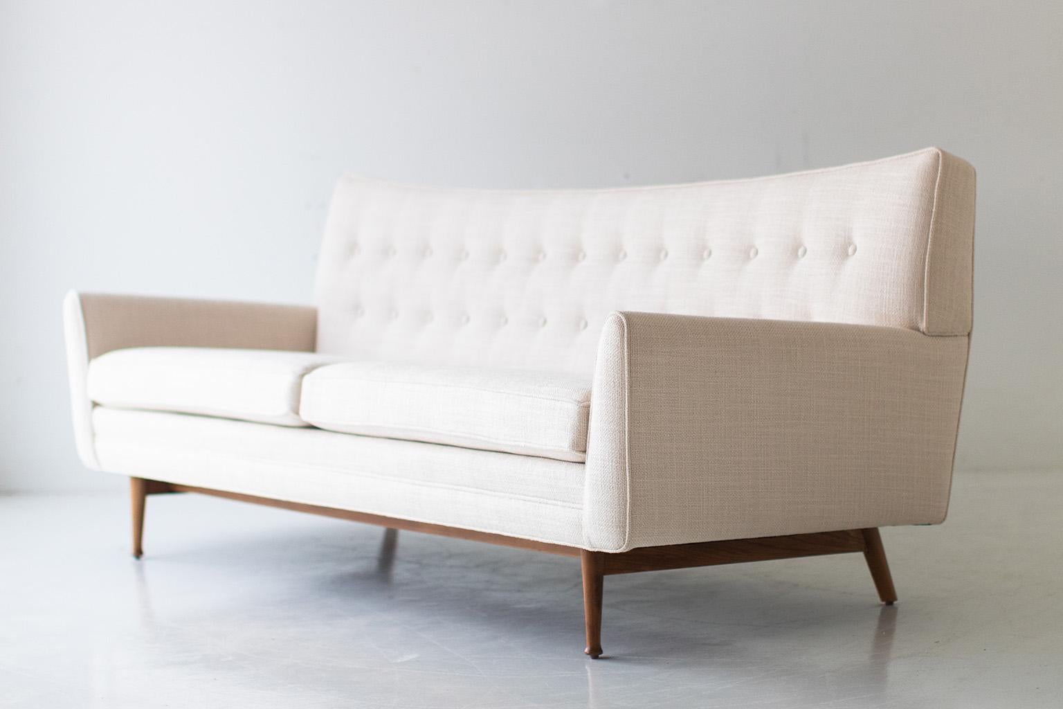Mid-Century Modern Lawrence Peabody Sofa for Richardson Nemschoff