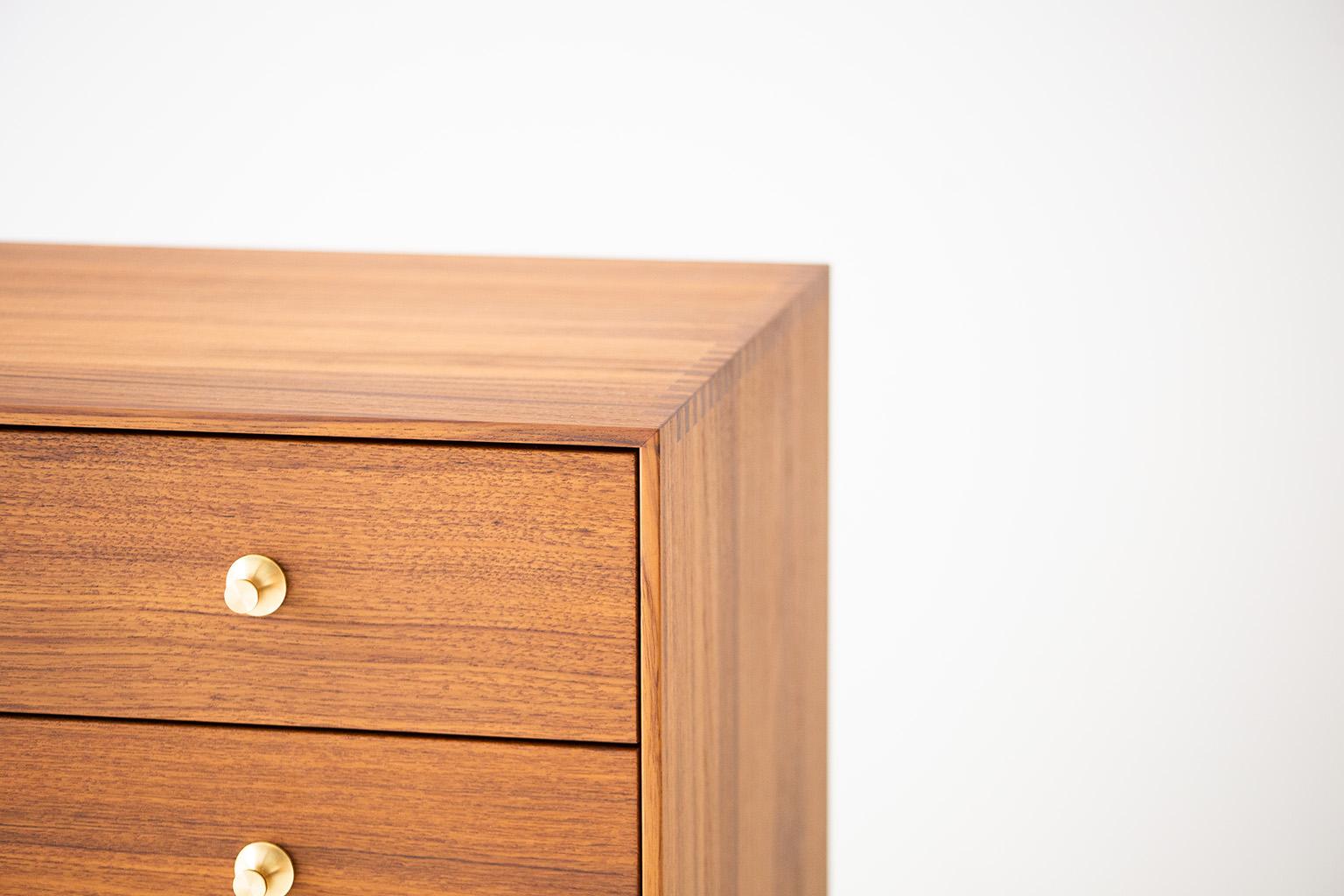 Lawrence Peabody Teak Dresser 2202P for Craft Associates Furniture For Sale 1