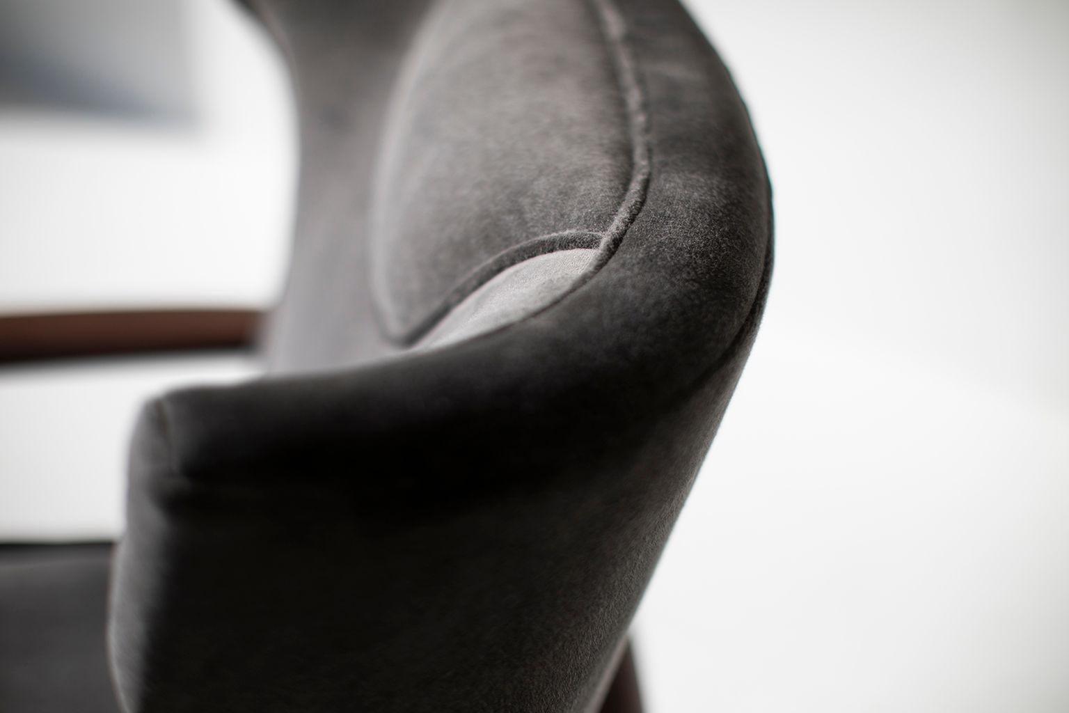 XXIe siècle et contemporain Lawrence Peabody Wing Chair pour Craft Associates en vente