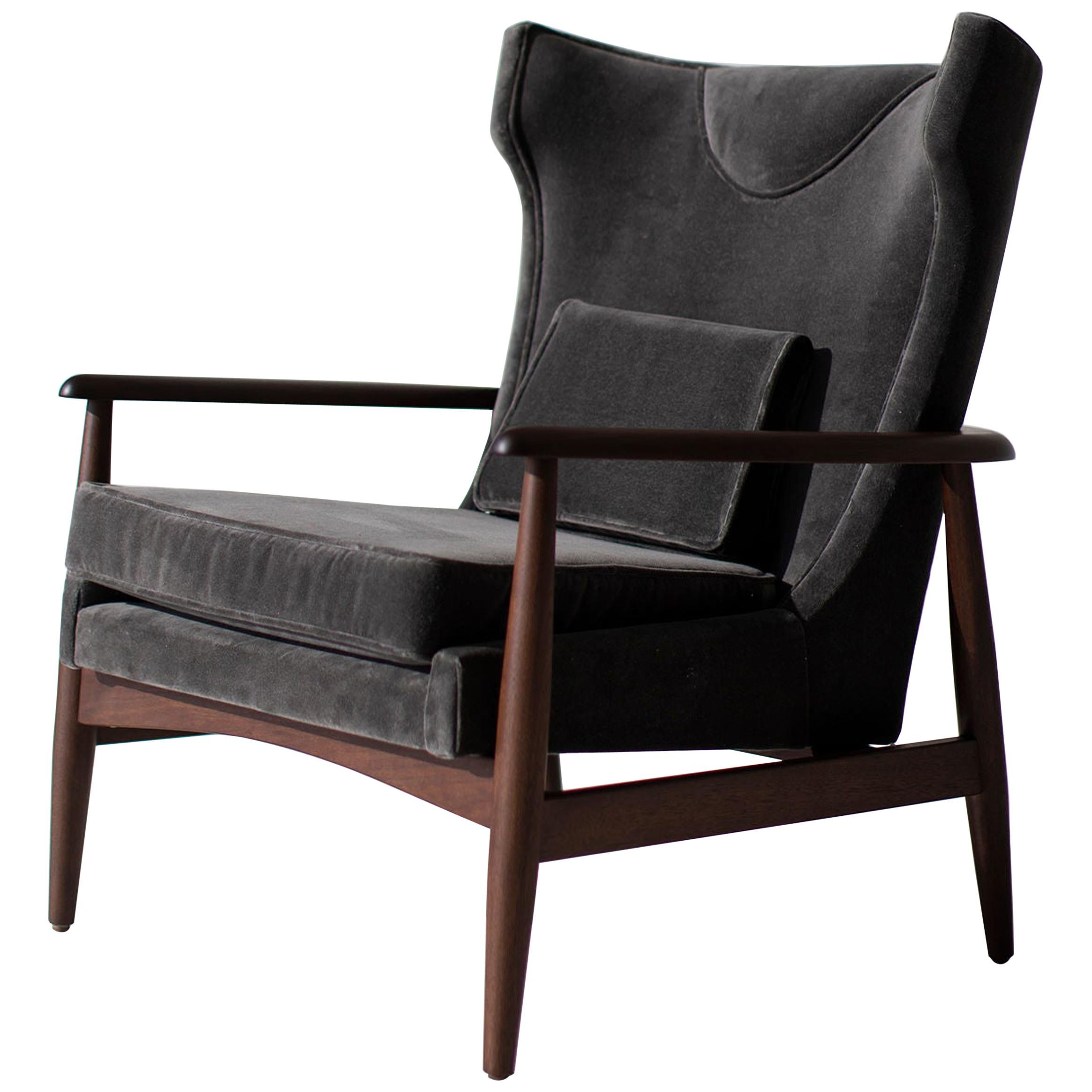 Lawrence Peabody Wing Chair for Craft Associates