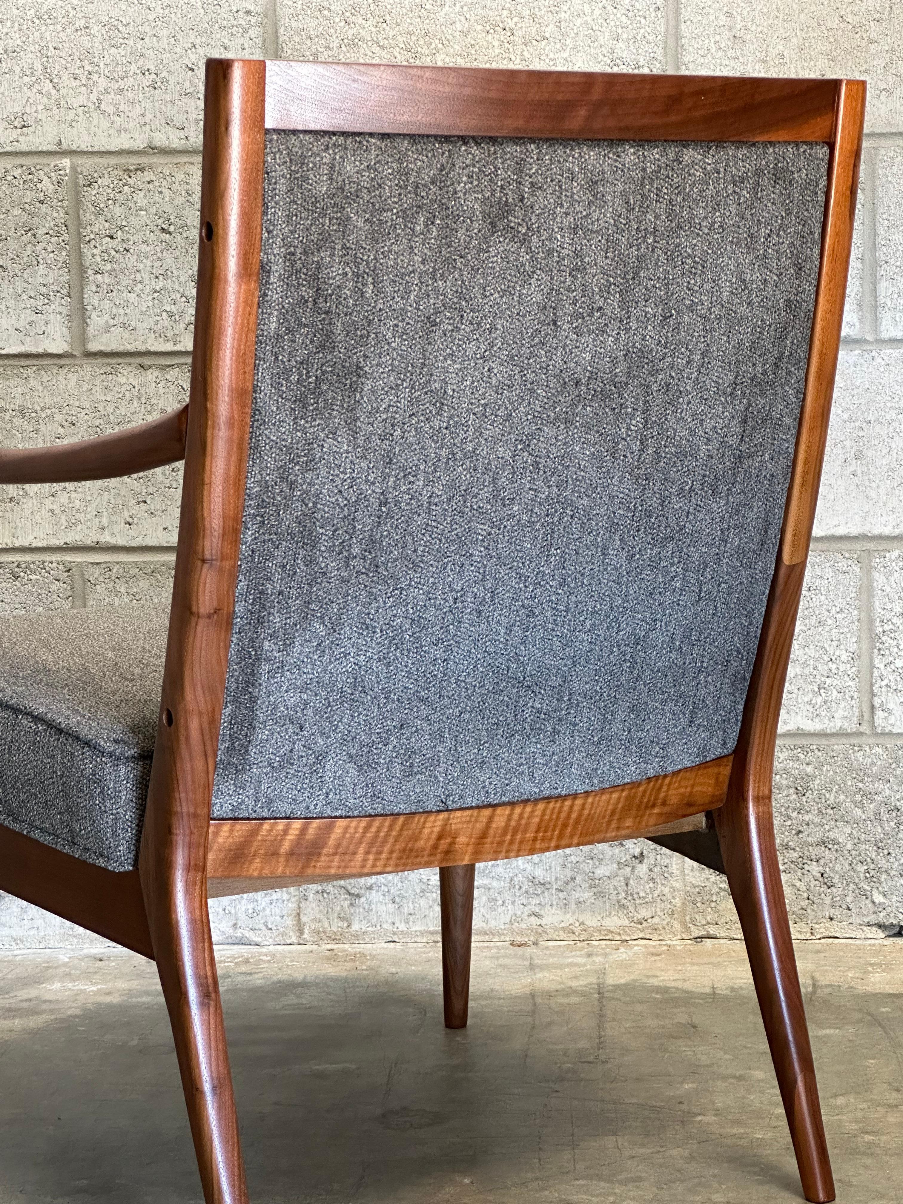 Lawrence Peadbody for Richardson Nemschoff Lounge Chairs- A Pair For Sale 1