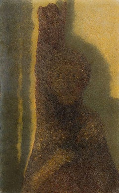 Studio Interior Still Life with Carved Wood Sculpture