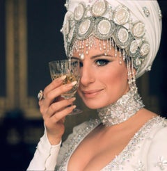 Barbara in Headdress, 1969 by Lawrence Schiller - Barbra Streisand