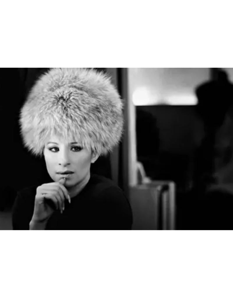 Lawrence Schiller Black and White Photograph - Barbra Streisand - "Streisand En Route To London, 1969"