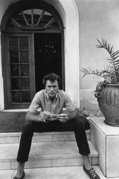 Clint Eastwood en pause de tournage, 1969 par Lawrence Schiller