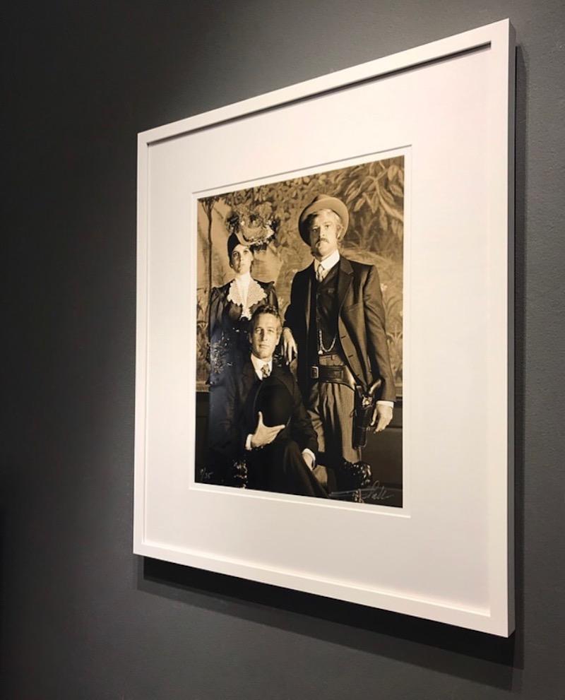 Katharine Ross, Paul Newman et Robert Redford, 1969 - Photograph de Lawrence Schiller