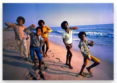 Retro Lawrence Schiller 'Jackson Five - 1969' signed & numbered.