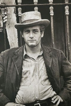 LAWRENCE SCHILLER, PAUL NEWMAN PORTRAIT AS BUTCH CASSIDY, MEXICO, 1968