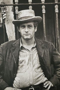 LAWRENCE SCHILLER, PORTRAIT DE PAUL NEWMAN EN BUTCH CASSIDY, MEXIQUE, 1968