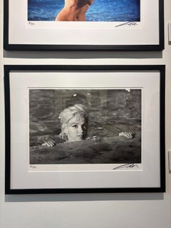 Marilyn Close Up in Pool, 1962 by Lawrence Schiller - Something's Got To Give