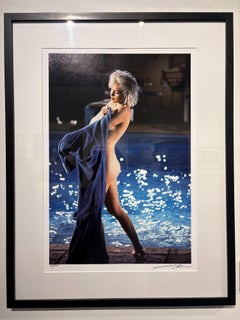 Marilyn in Robe, 1962 by Lawrence Schiller - Vintage Celebrity Photography
