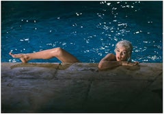 Marilyn Monroe In Pool, 1962