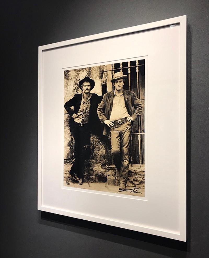 Paul Newman & Robert Redford - Photograph by Lawrence Schiller