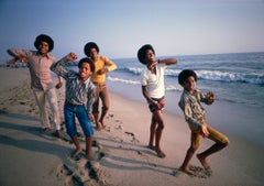 The Jackson Five Visit the Pacific, 1969 by Lawrence Schiller - Michael Jackson