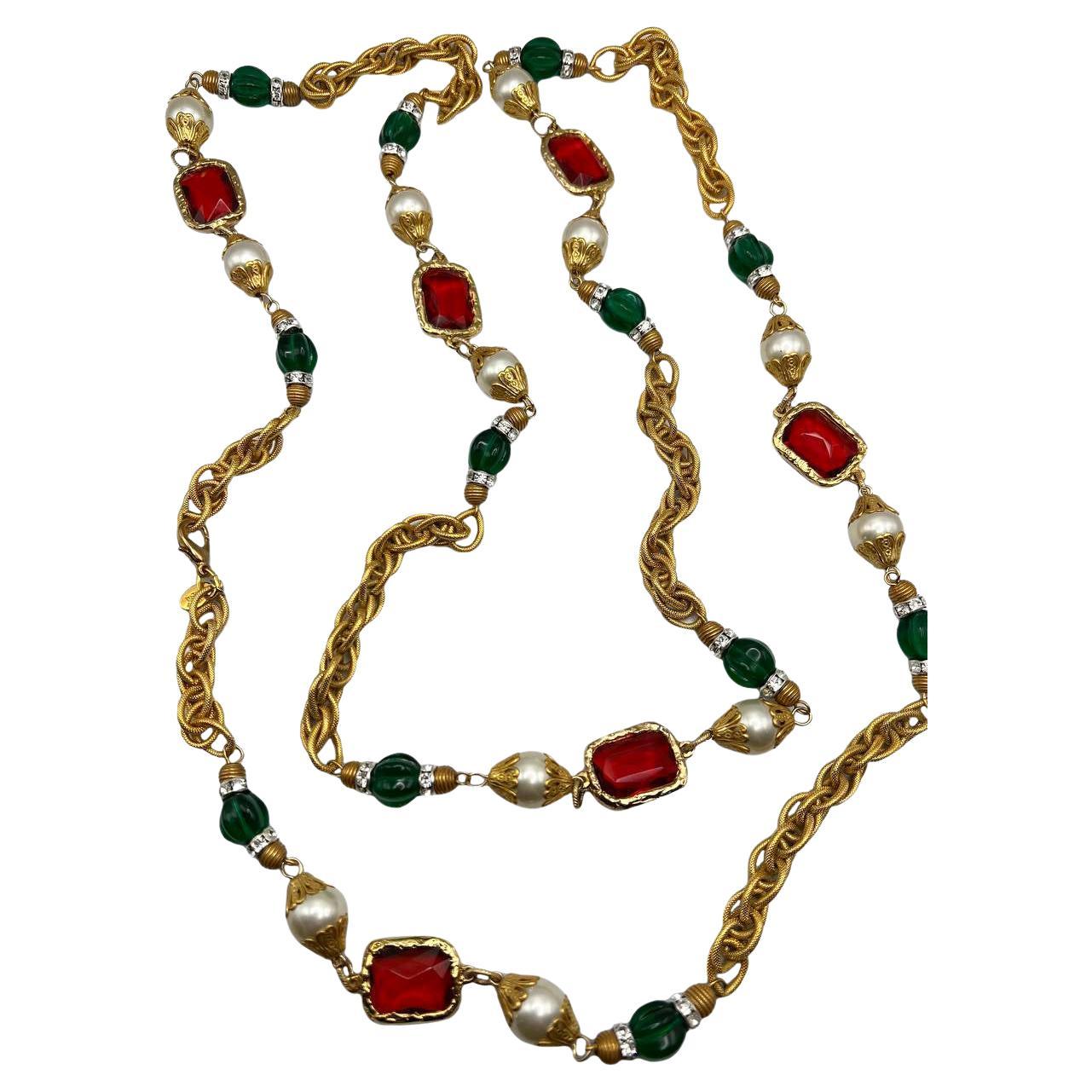 Lawrence VRBA vintage gold plated necklace