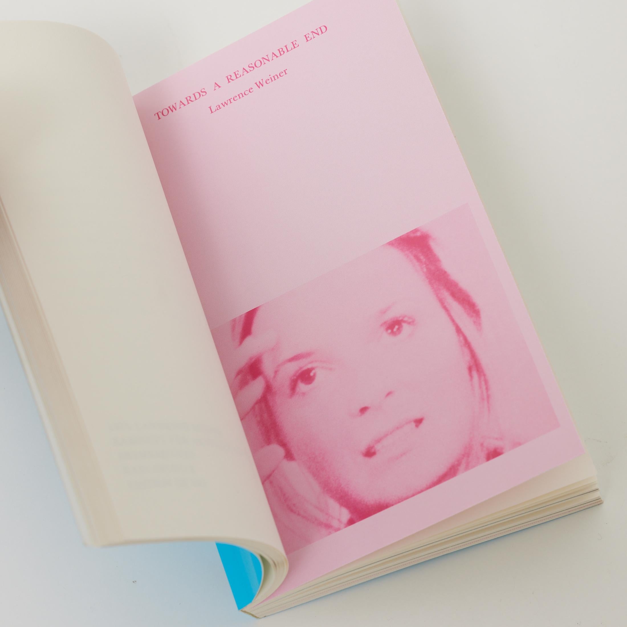 Lawrence Weiner Limited Edition Hand Signed Book, South London Gallery, 2014 in vendita 8